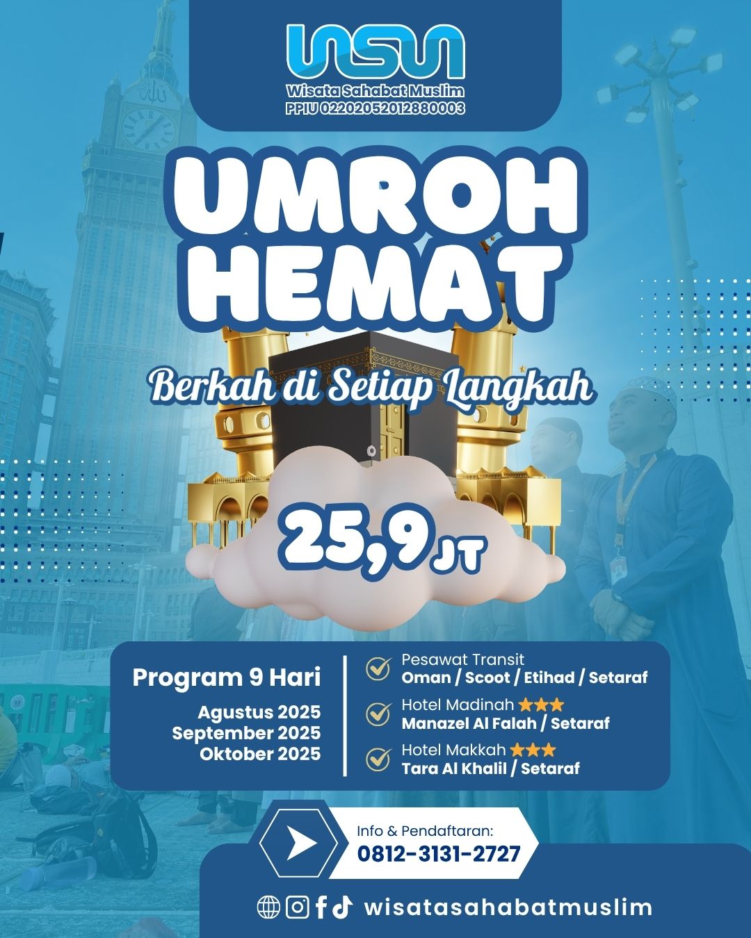 Umroh Hemat 9 Hari